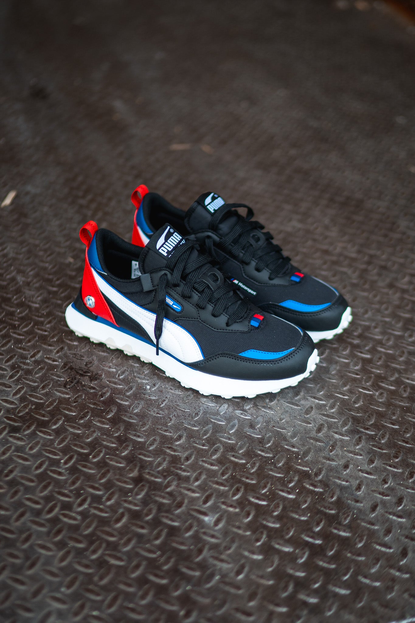 Mens Puma x BMW Future Vintage Rider (Black) - Puma