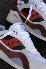 Mens Saucony Shadow 6000 (White/Rust) - Saucony