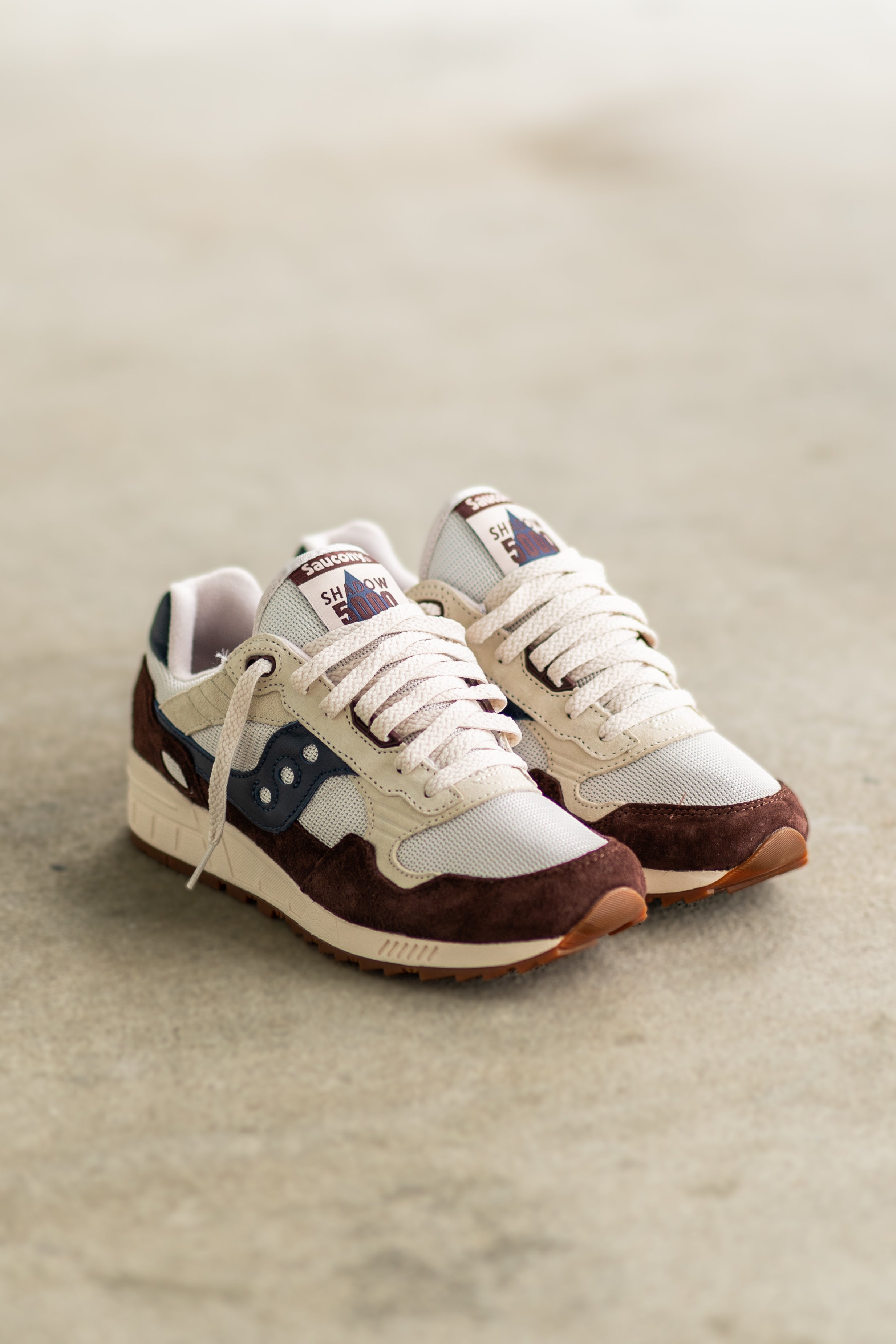 Mens Saucony Shadow 5000 (Moon/Chocolate)