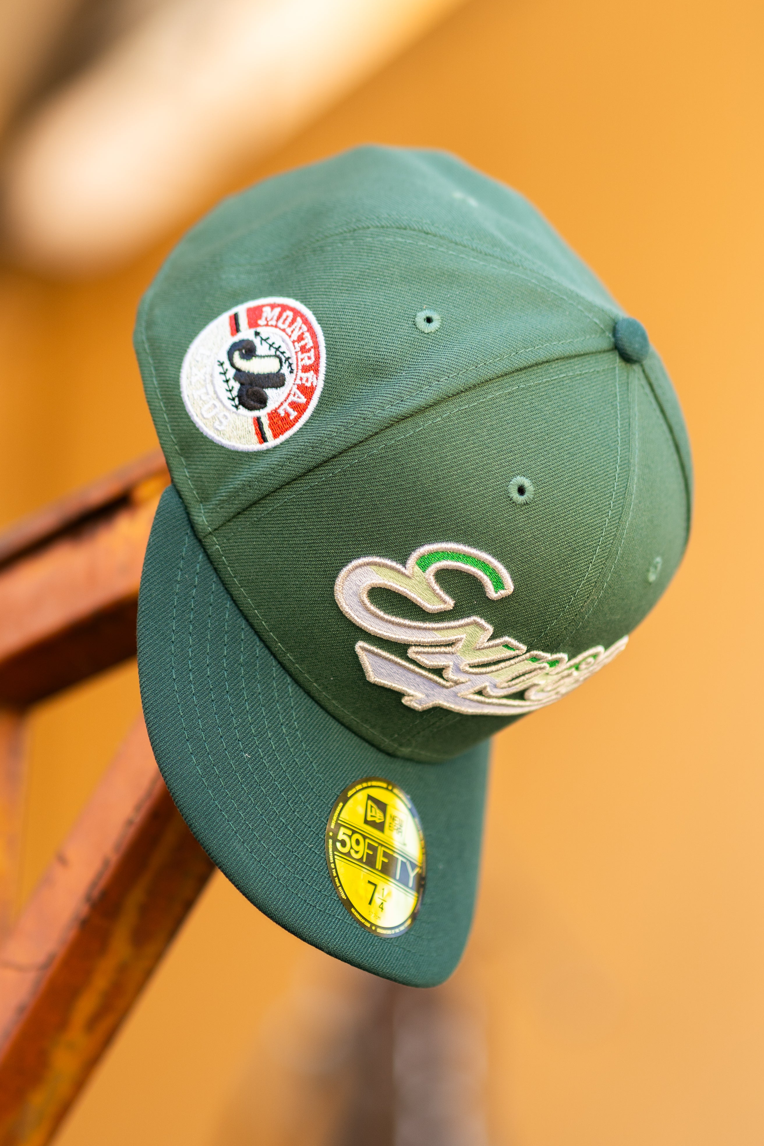 New Era Montreal Expos Grey UV (Green/Dark Green) 59Fifty Fitted