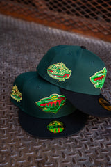 New Era Minnesota Wild All-Star Game Pink UV (Dark Green/Black) 59Fifty Fitted