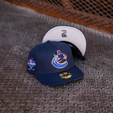 New Era Vancouver Canucks 1998 All-Star Game Grey UV (Navy) 59Fifty Fitted