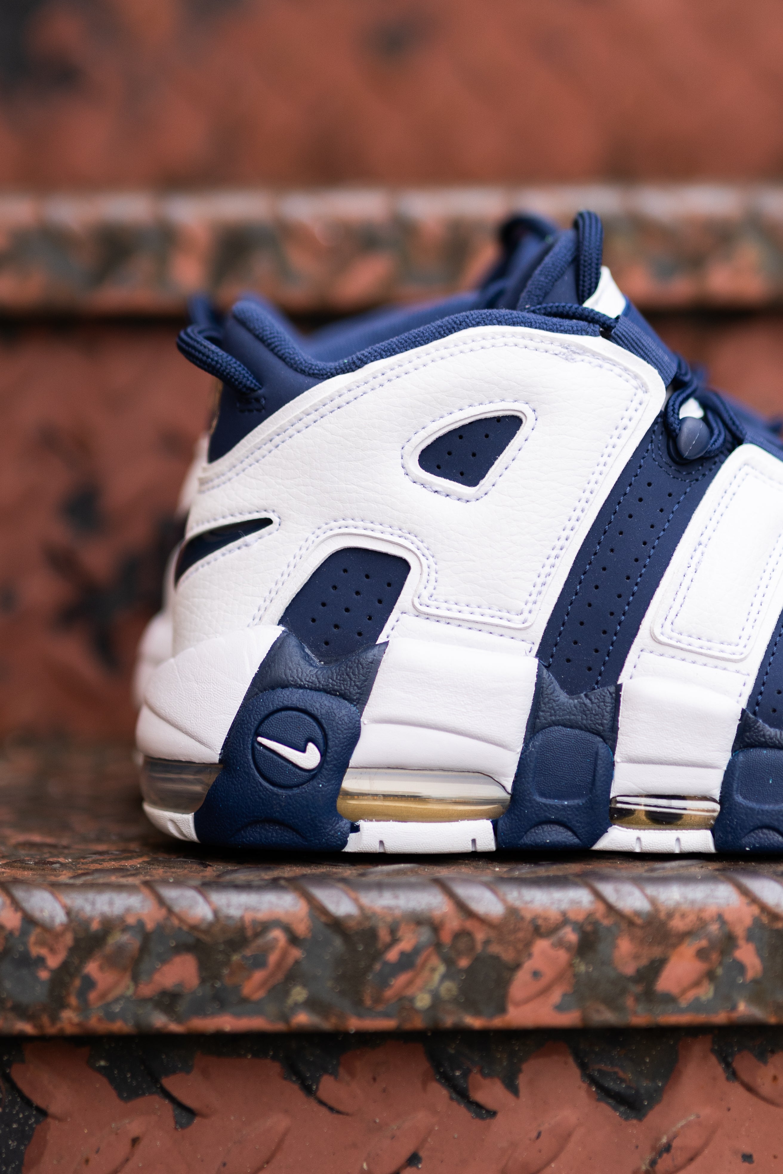 Nike Air More Uptempo 96 (White/Midnight Navy)