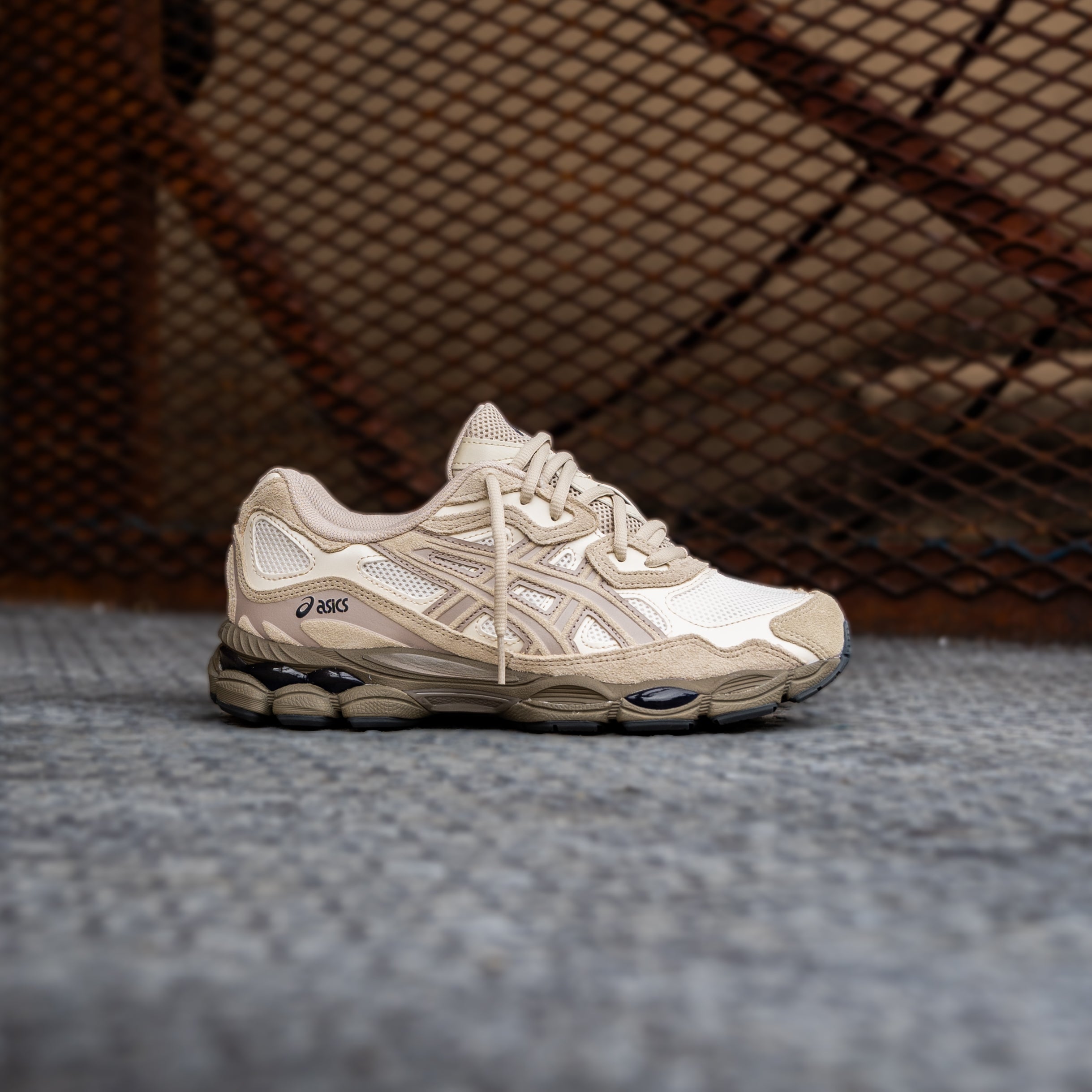 Mens Asics Gel-NYC (Cream/Putty)