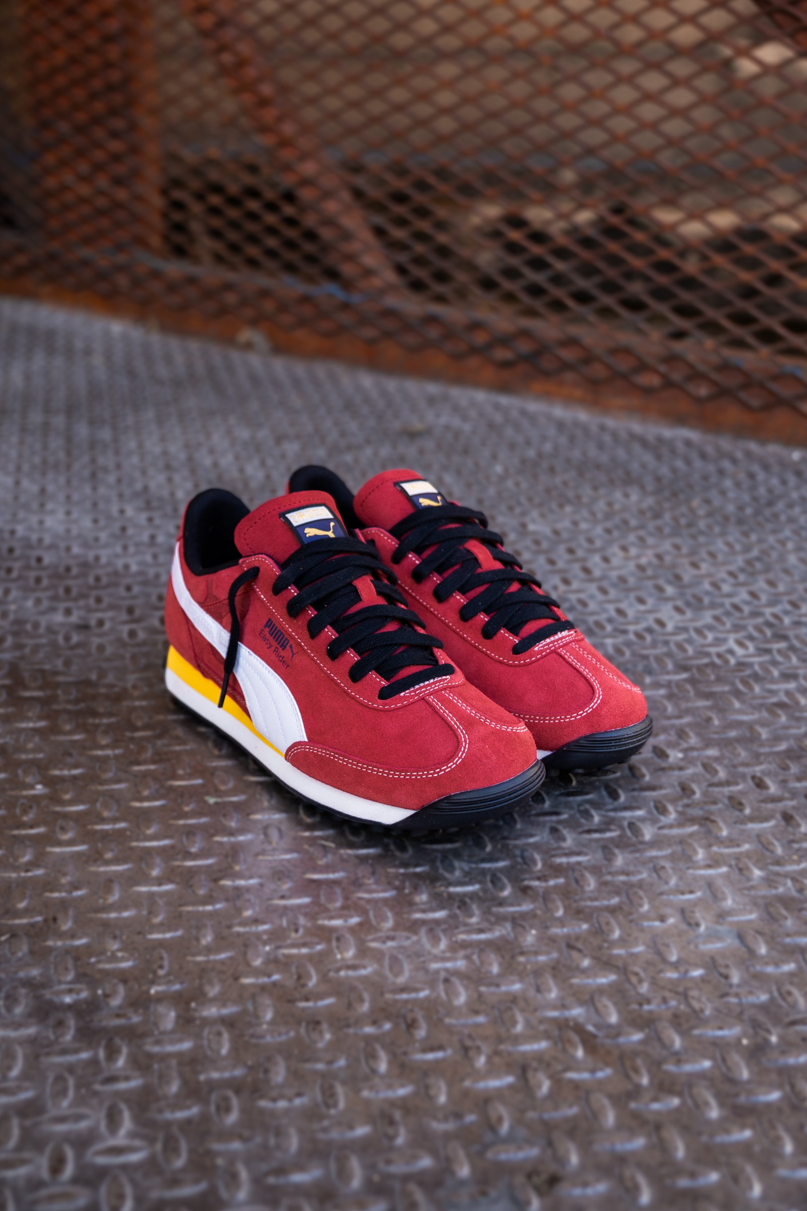 Mens Puma Easy Rider Road To Unity (Dark Crimson/Puma White)