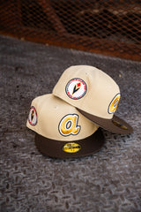 New Era Atlanta Braves 1972 ASG Grey UV (Vegas Gold/Mocha) 59Fifty Fitted