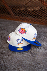 New Era Milwaukee Brewers 2002 ASG Grey UV (Off White/Royal) 59Fifty Fitted