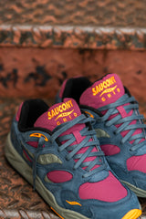 Mens Saucony Grid Shadow 2 Premium (Purple/Blue)