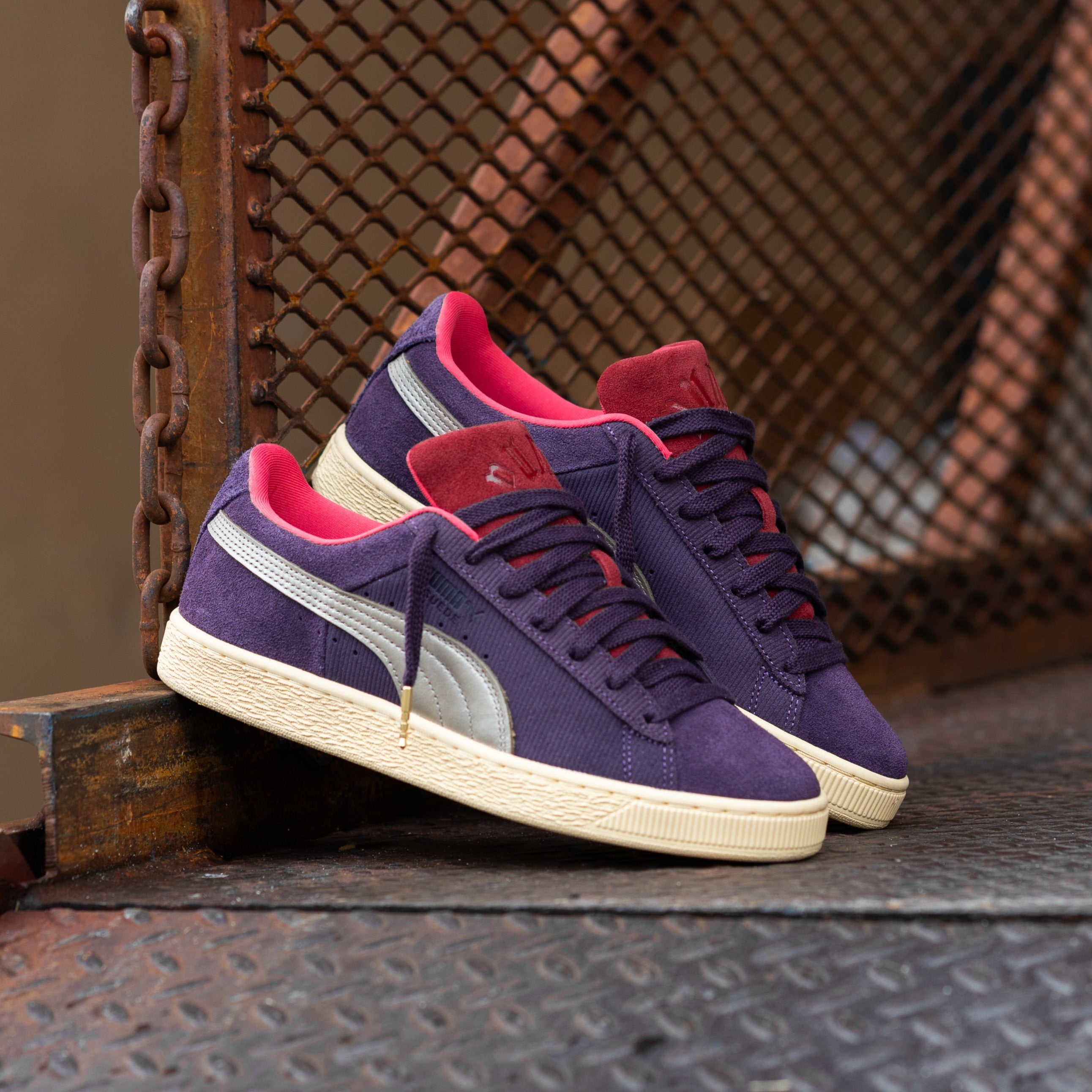 Puma Suede Play Paris (Midnight Plum/Chamomile)