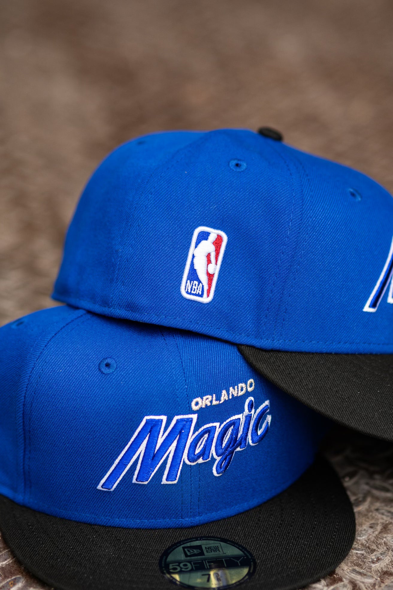 New Era Orlando Magic Grey UV (Royal/Black) 59Fifty Fitted