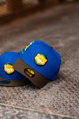 New Era Chicago Cubs Be Alert Grey UV (Royal/Walnut) 59Fifty Fitted