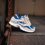 Mens Saucony ProGrid Omni 9 Premium (Beige/Blue) - SNEAKER TOWN