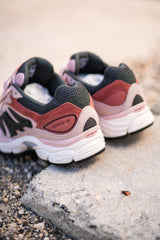 Mens Saucony ProGrid Omni 9 Premium (Pink/Green) - SNEAKER TOWN