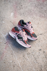 Mens Saucony ProGrid Omni 9 Premium (Pink/Green) - SNEAKER TOWN