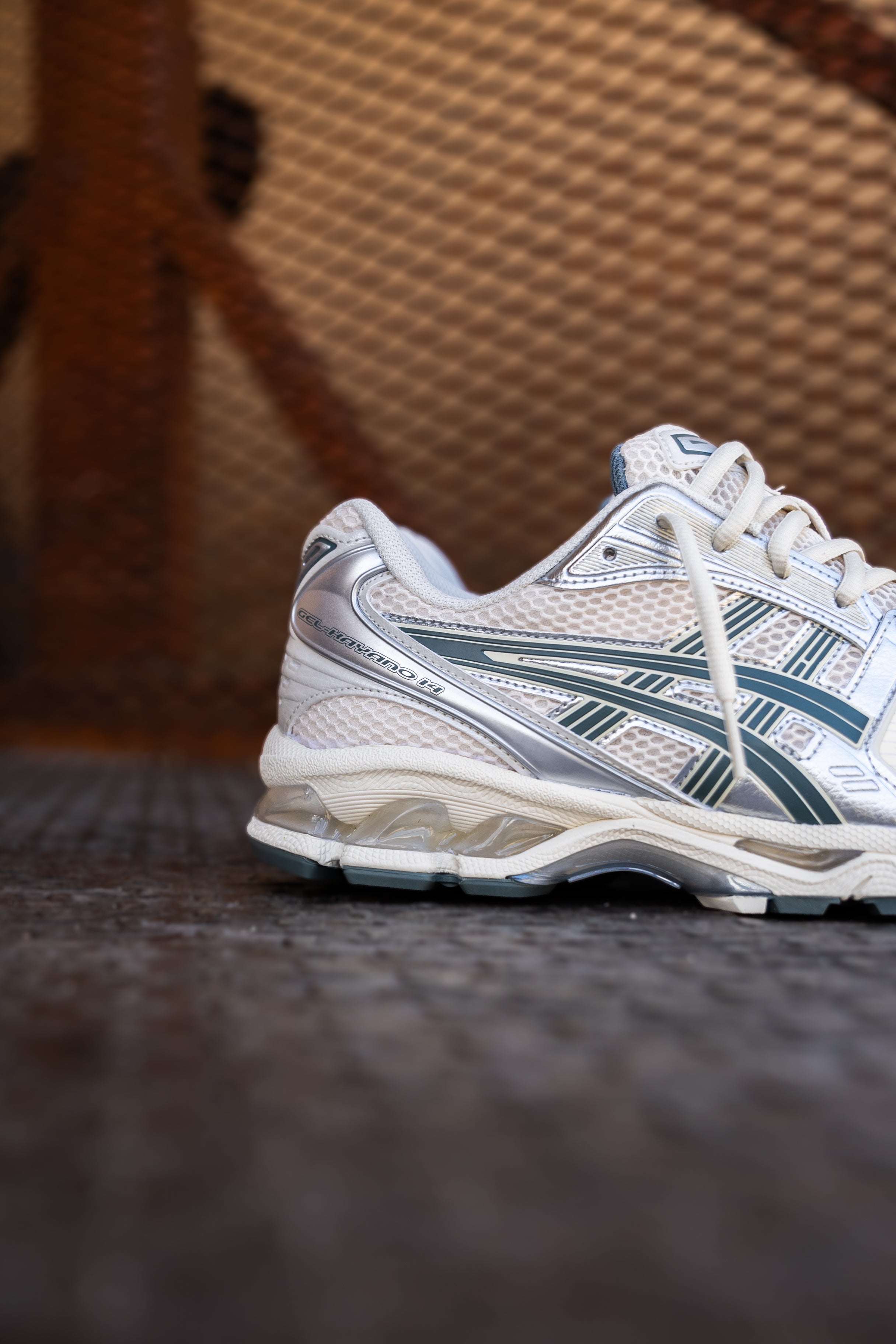 Mens Asics Gel-Kayano 14 (Birch/Dark Pewter)