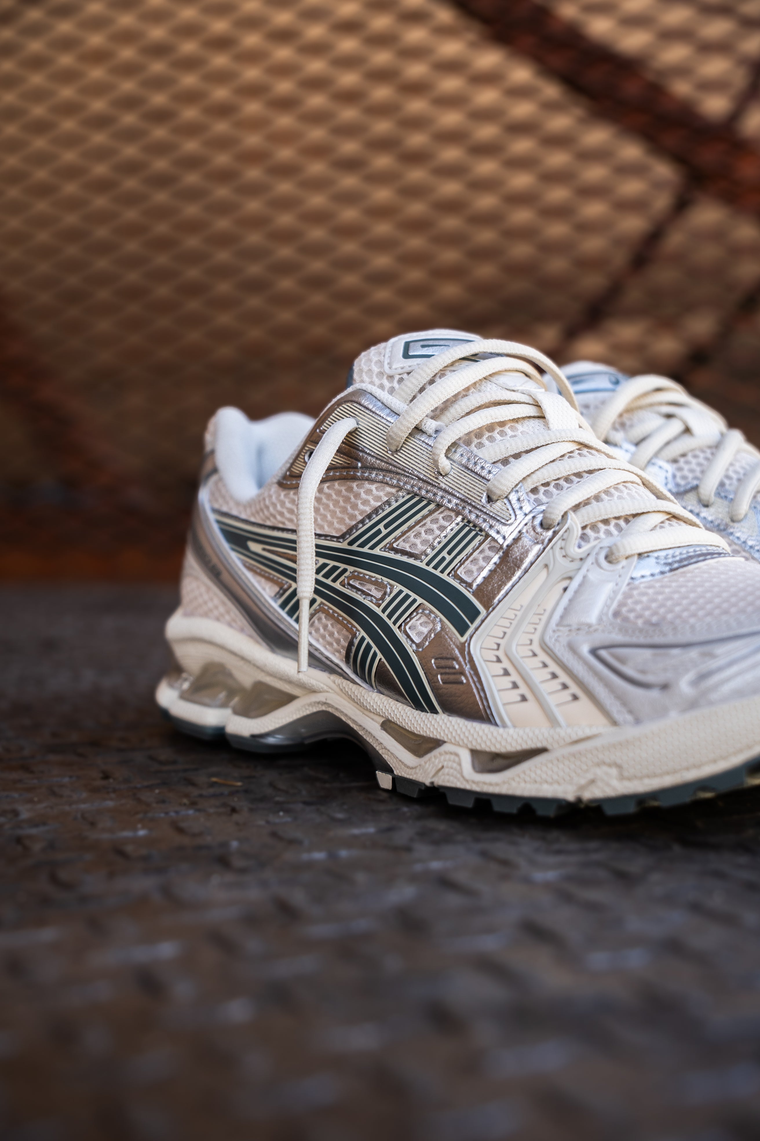 Mens Asics Gel-Kayano 14 (Birch/Dark Pewter)