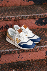 Mens New Balance 997H (White/Brown)