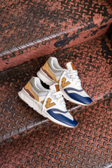 Mens New Balance 997H (White/Brown)