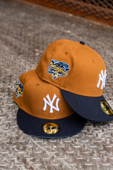 New Era New York Yankees 2000 World Series Sky UV (Peanut/Navy) 59Fifty Fitted