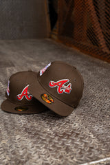 New Era Atlanta Braves 2000 All-Star Game Pink UV 59Fifty Fitted (Mocha)