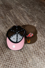 New Era Atlanta Braves 2000 All-Star Game Pink UV 59Fifty Fitted (Mocha)