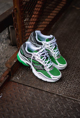 Mens Saucony OG ProGrid Omni 9 (Green/Silver) - Saucony