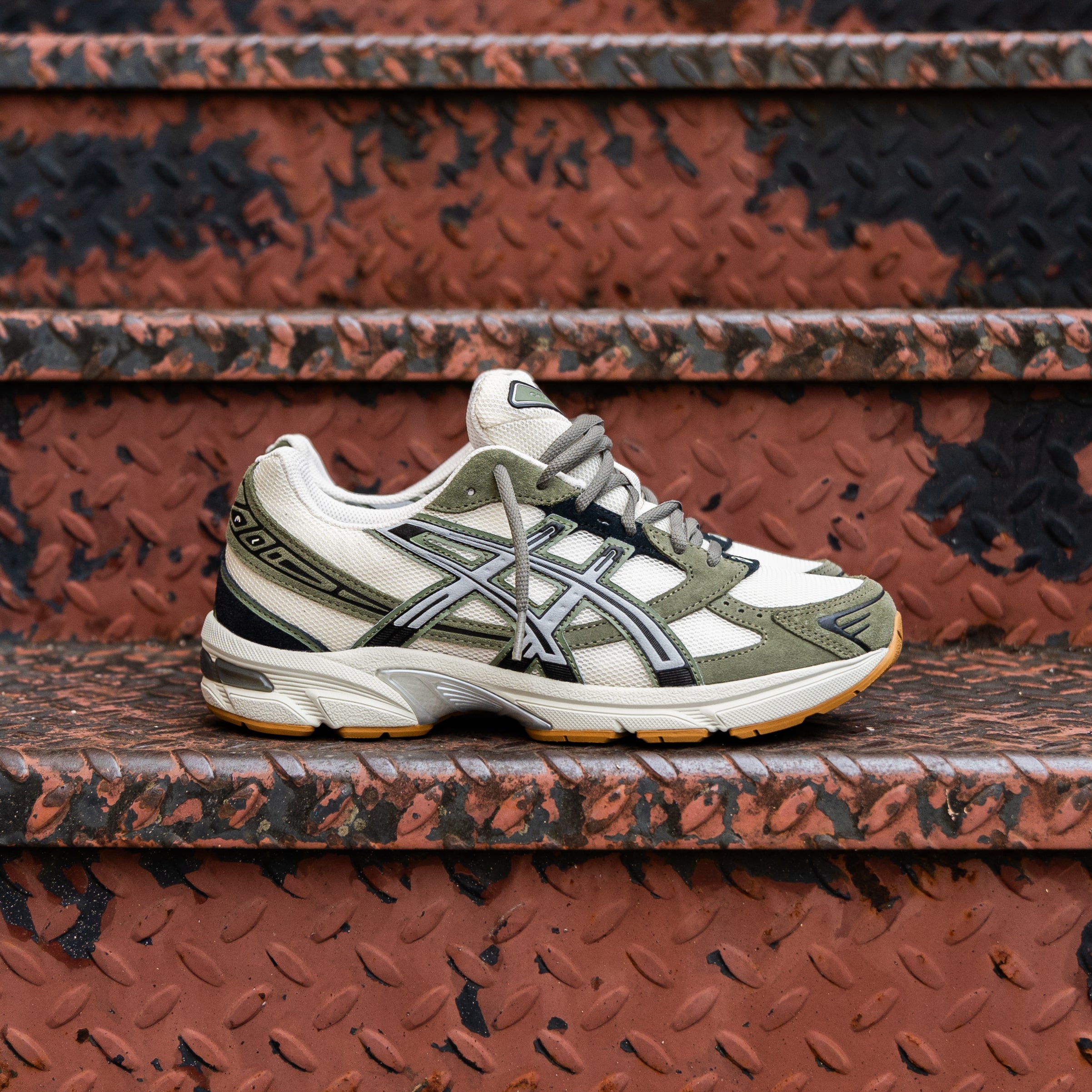 Mens Asics Gel-1130 (Pale Oak/Mantle Green)