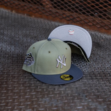 New Era New York Yankees 1999 World Series Grey UV (Olive/Graphite) 59Fifty Fitted