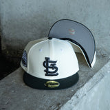New Era St. Louis Cardinals 1966 All-Star Game Grey UV 59Fifty Fitted (Off White/Black) - New Era
