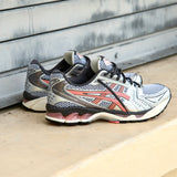 Mens Asics Gel-Kayano 14 (White/Papaya) - Asics