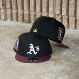 New Era Oakland Athletics Rickey Henderson Field Side Patch Fitted