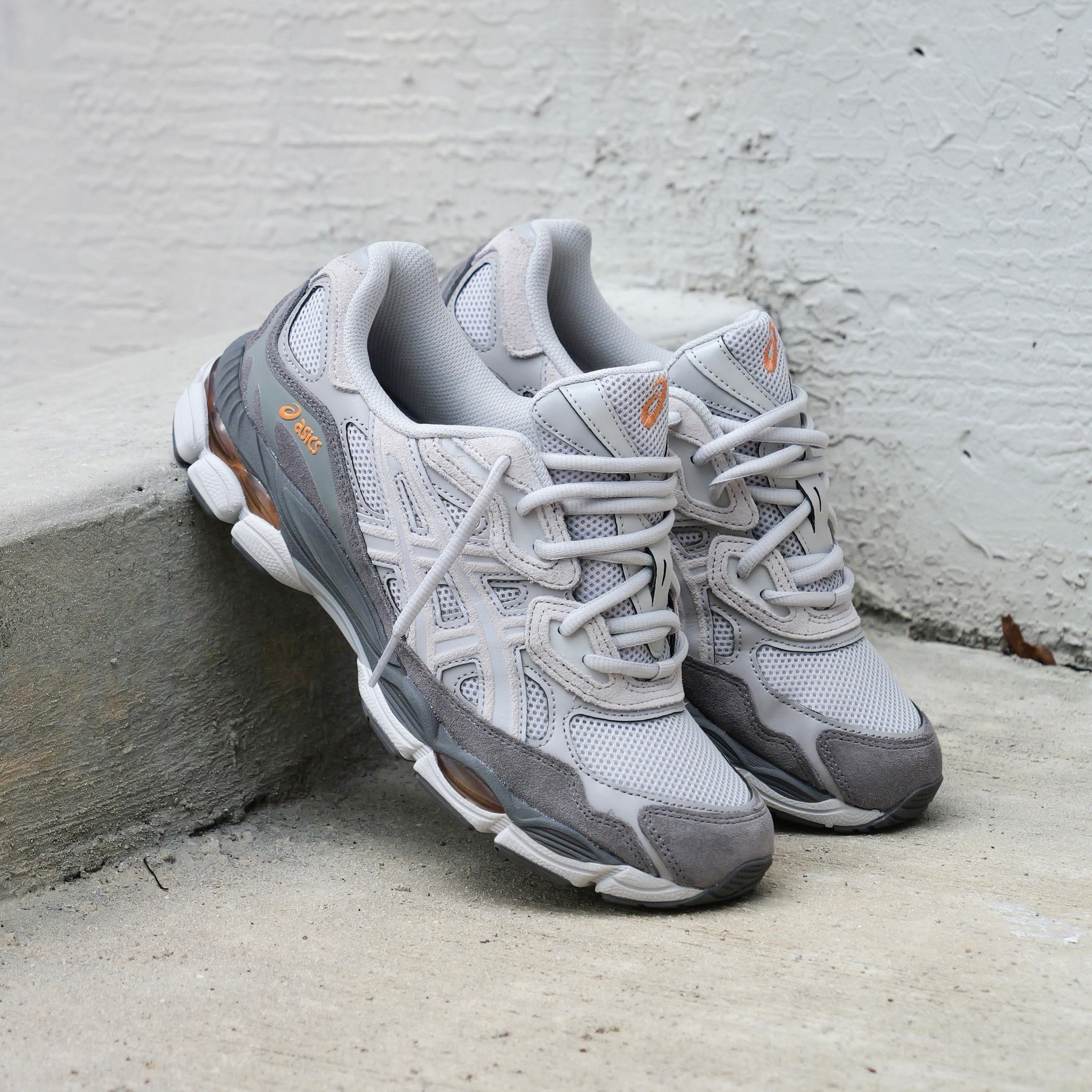 Mens Asics Gel-NYC (Cloud Grey/Cement Grey)