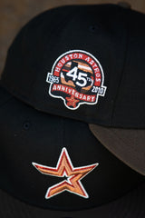 New Era Houston Astros 45th Anniversary Pink UV (Black/Walnut) 59Fifty Fitted - New Era