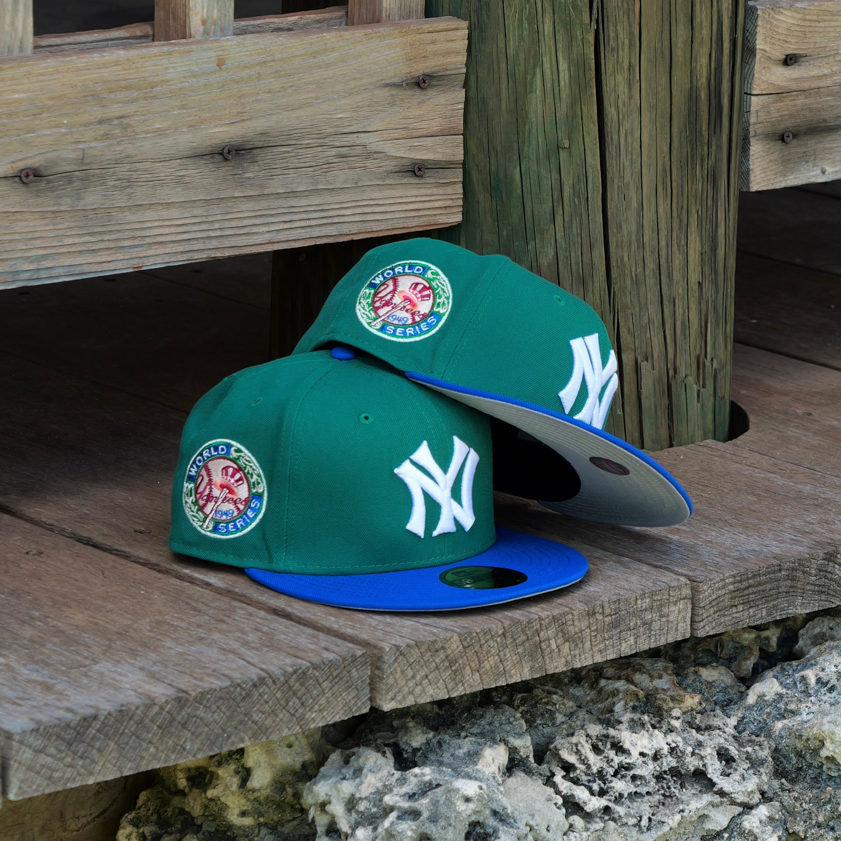 New Era New York Yankees 1949 World Series Side Patch Fitted - New Era