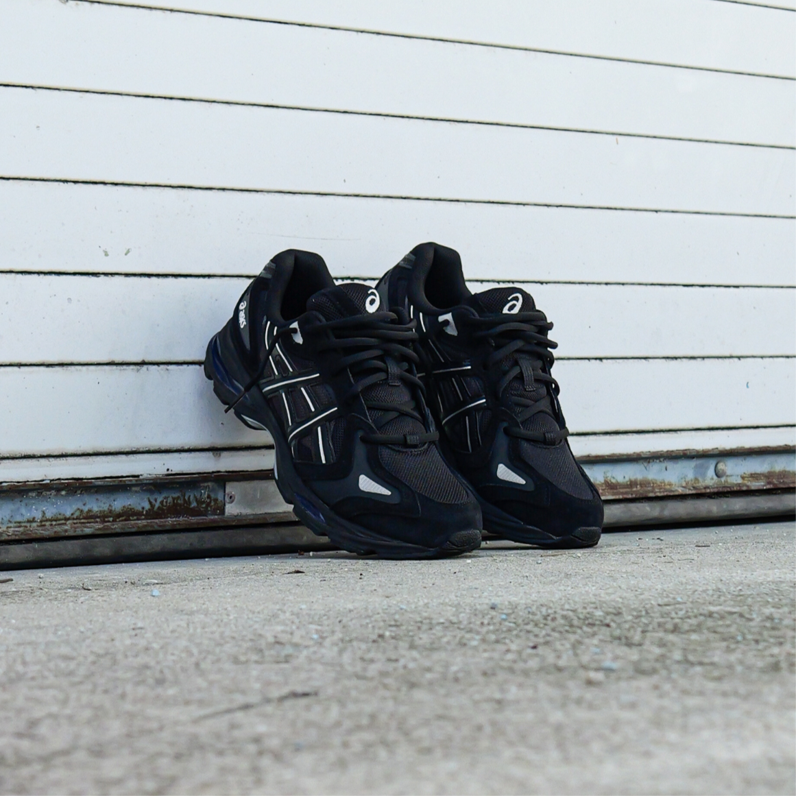 Mens Asics Gel K-1011 (Black/Silver) - Asics
