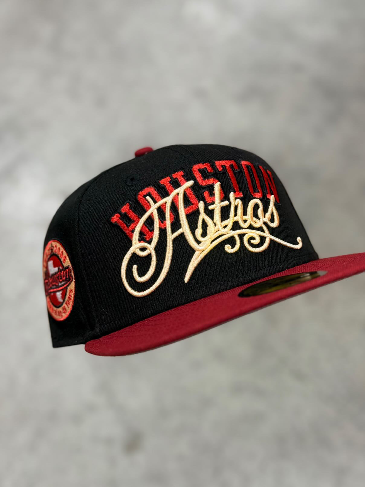 New Era Houston Astros 45th Anniversary Grey UV (Black/Brick Red) 59Fifty Fitted