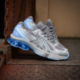 Mens Asics Gel-Kinetic Fluent (Clay Grey/Steel Grey)