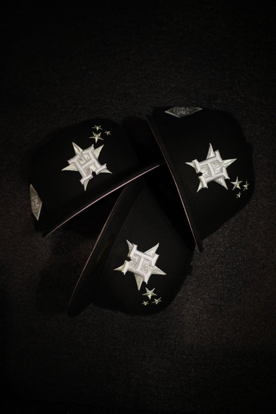 New Era Houston Astros 2017 World Series Side Patch Fitted (Black) - New Era