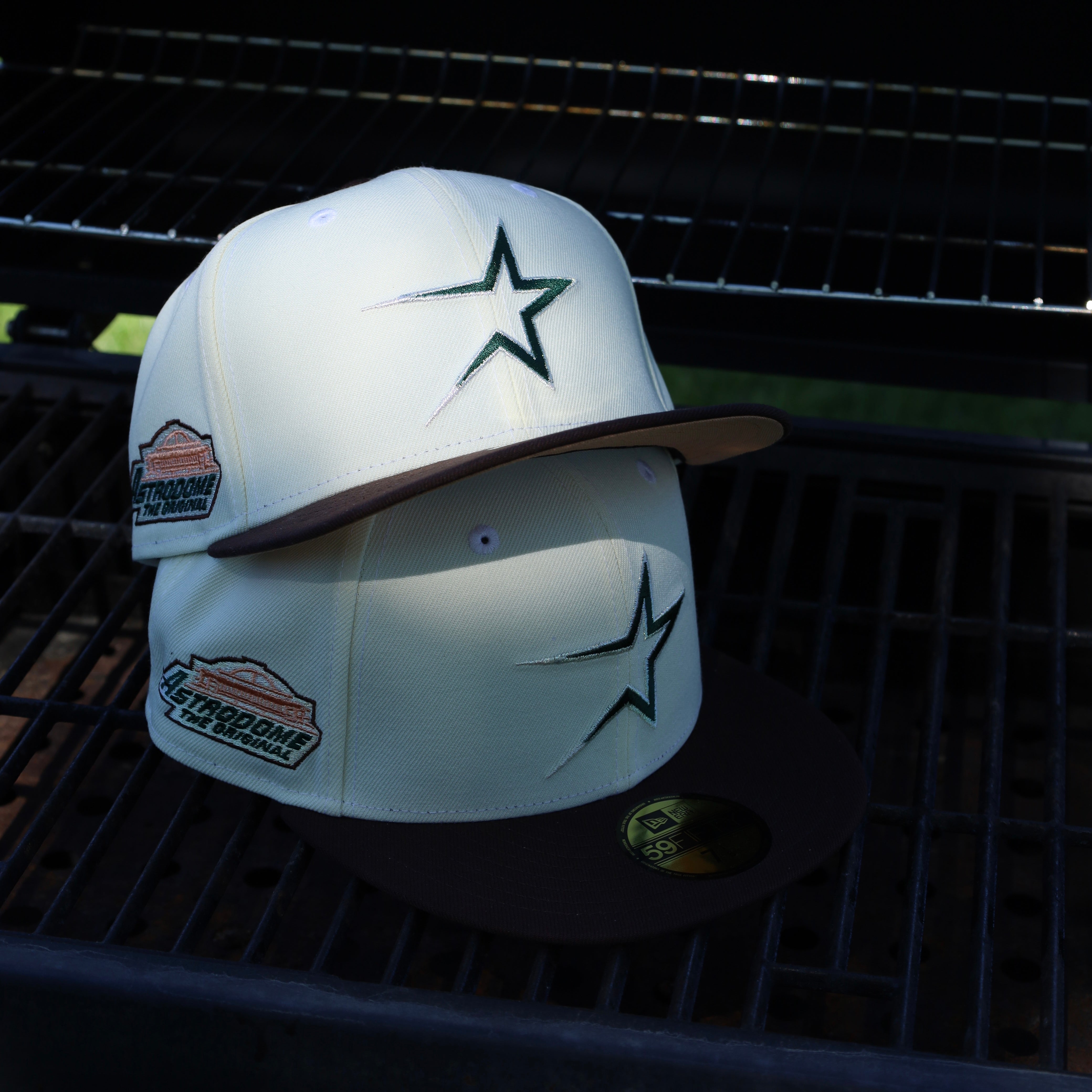 New Era Houston Astros Astrodome The Original Side Patch Fitted - New Era