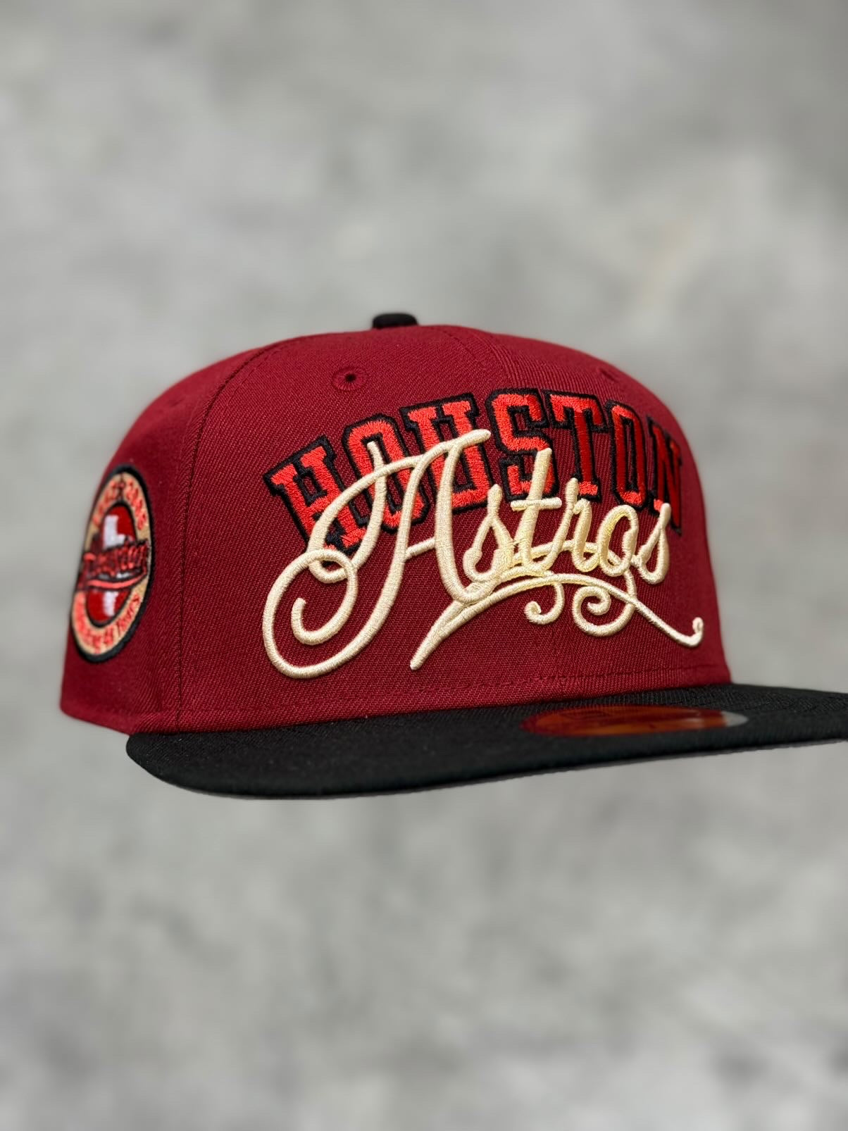 New Era Houston Astros 45th Anniversary Grey UV (Brick Red/Black) 59Fifty Fitted