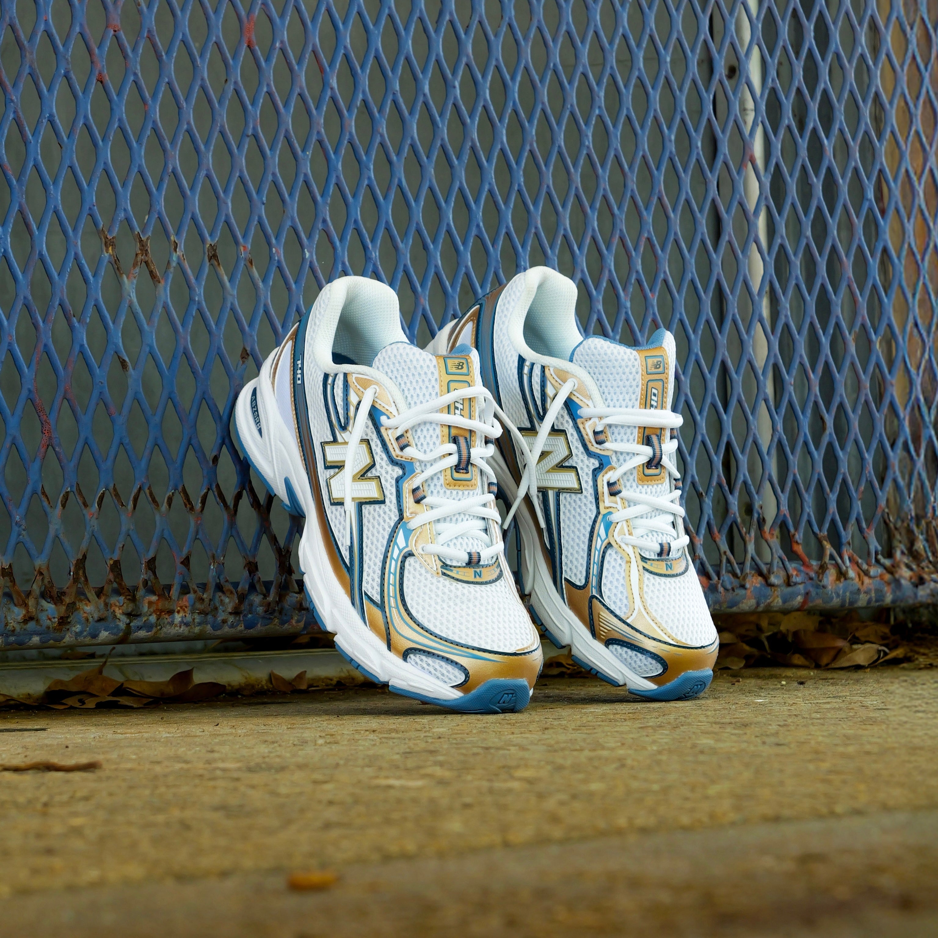 Mens New Balance 740 (Heron Blue/Metallic Gold) - U740HB2 - New Balance