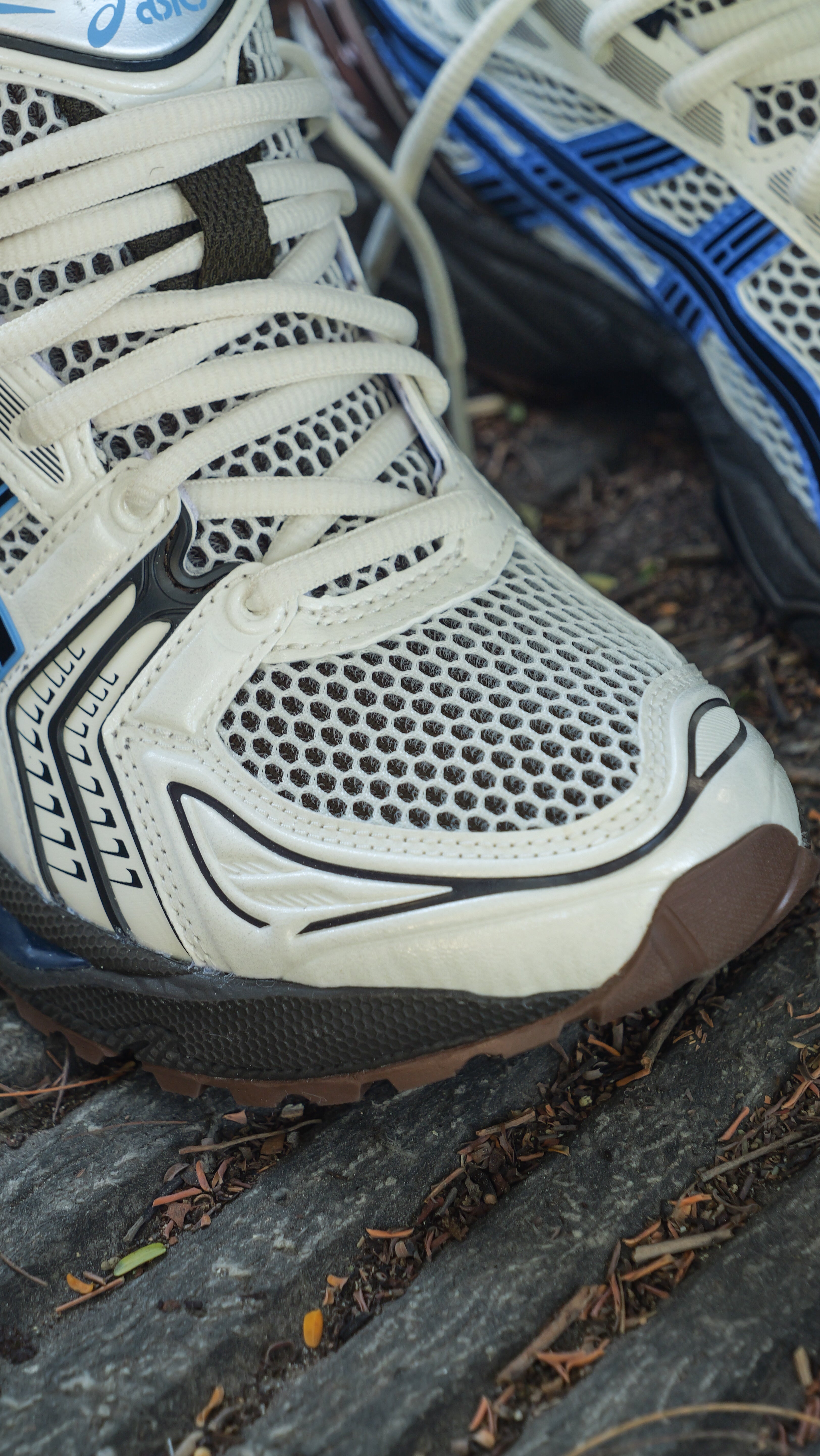 Mens Asics Gel-Kayano 14 (Cream/Blue Coast)