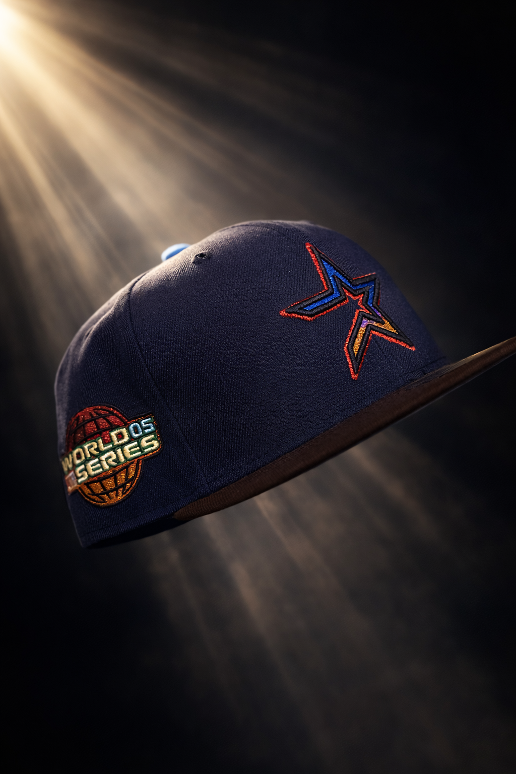 New Era Houston Astros 2005 World Series Side Patch Fitted (Navy) - ST New Era