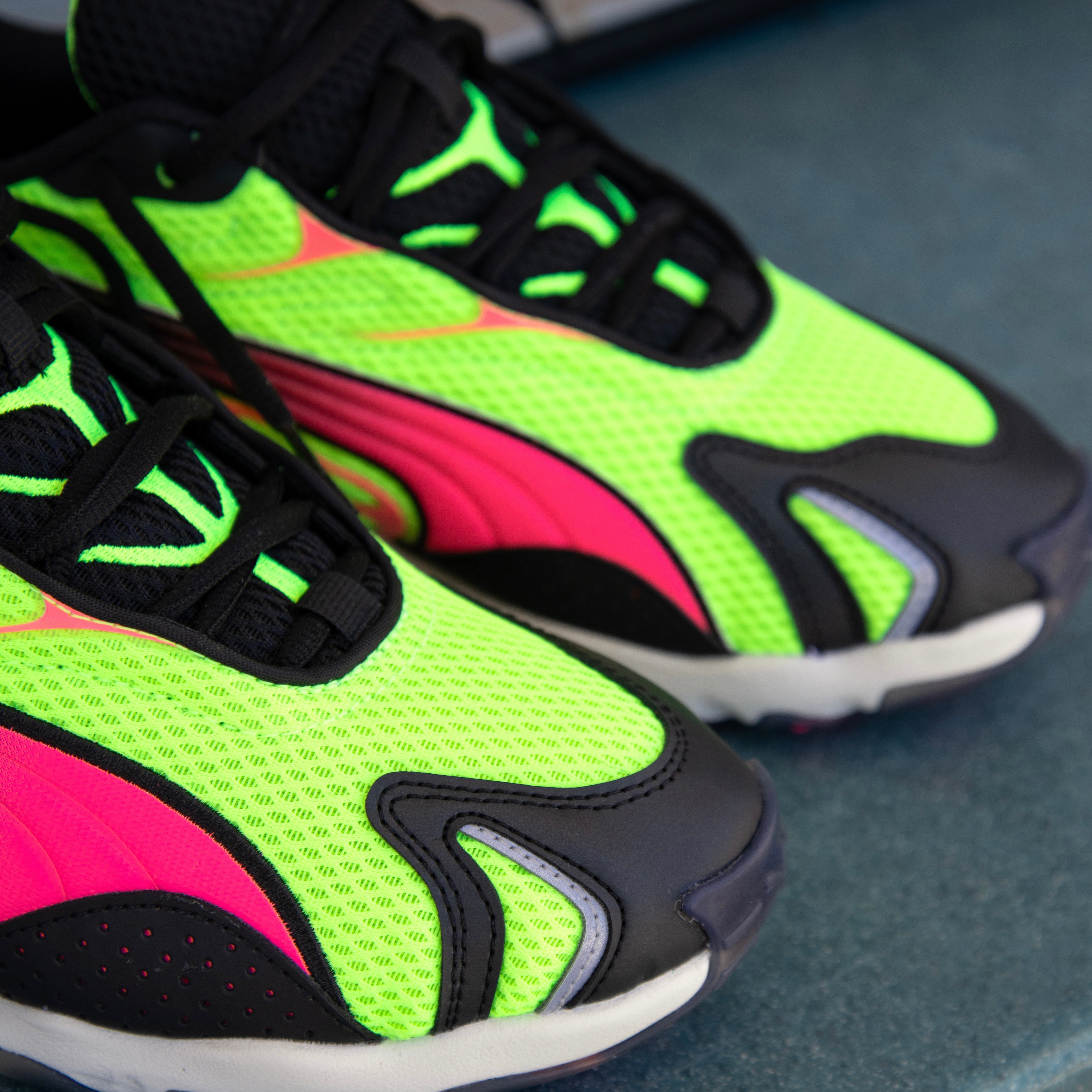 Mens Puma Inhale (Yellow Alert/Sun Struck) - Puma