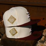 New Era Houston Astros World Series Side Patch Fitted (Off White)
