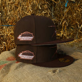 New Era Houston Astros Astrodome The Original Side Patch Fitted (Walnut/Burnt Wood)
