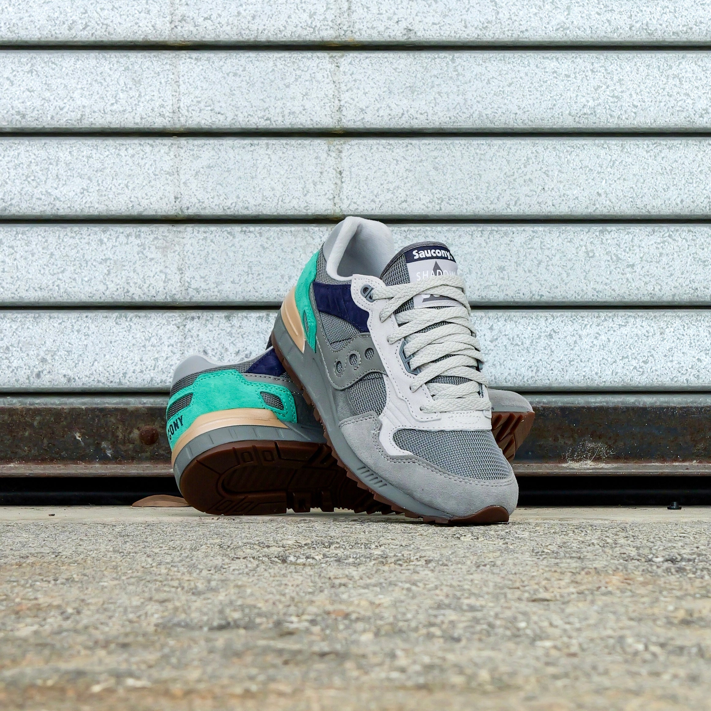 Mens Saucony Shadow 5000 (Carbon/Cadet)