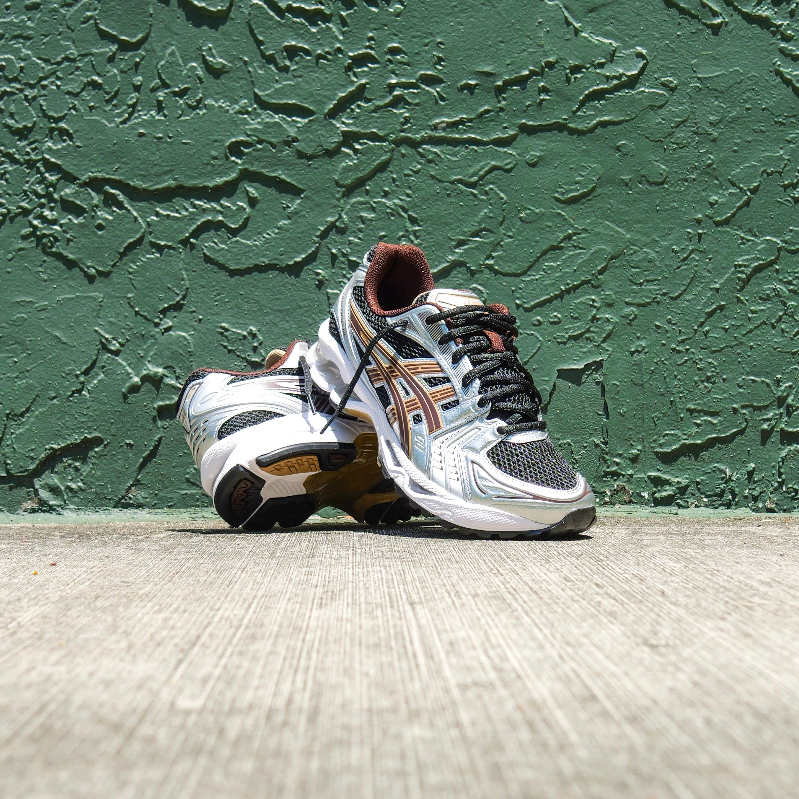 Mens Asics Gel-Kayano 14 (Black/Coffee)