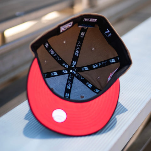 New Era Florida Marlins 25th Anniversary Hot Lava UV (Khaki/Black) - New Era