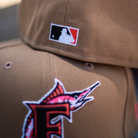 New Era Florida Marlins 25th Anniversary Hot Lava UV (Khaki/Black) - New Era